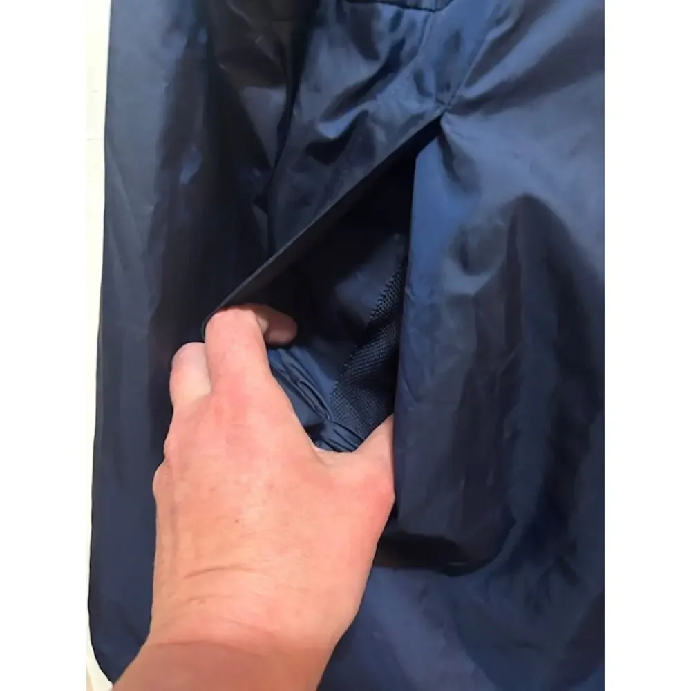Nike Brandeis University Soccer Windbreaker Jacket Full Zipper Coat Men's Medium